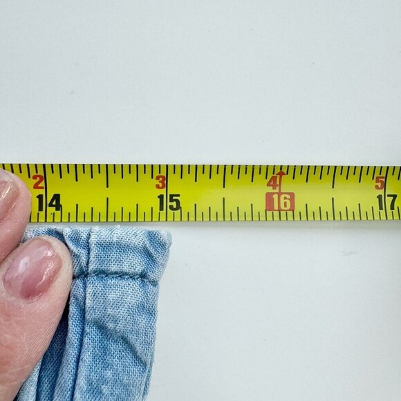 Light Denim Youth Girl Size 12 With Elastic Waist And Ankles - Picture 3 of 11